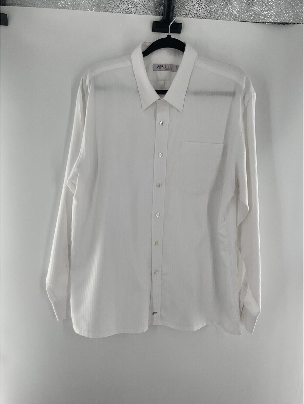 L&K Bespoke Tailor Hand Cut Handmade Men’s Button Up Collared Shirt White 137